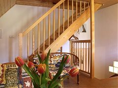 stairs to the attic